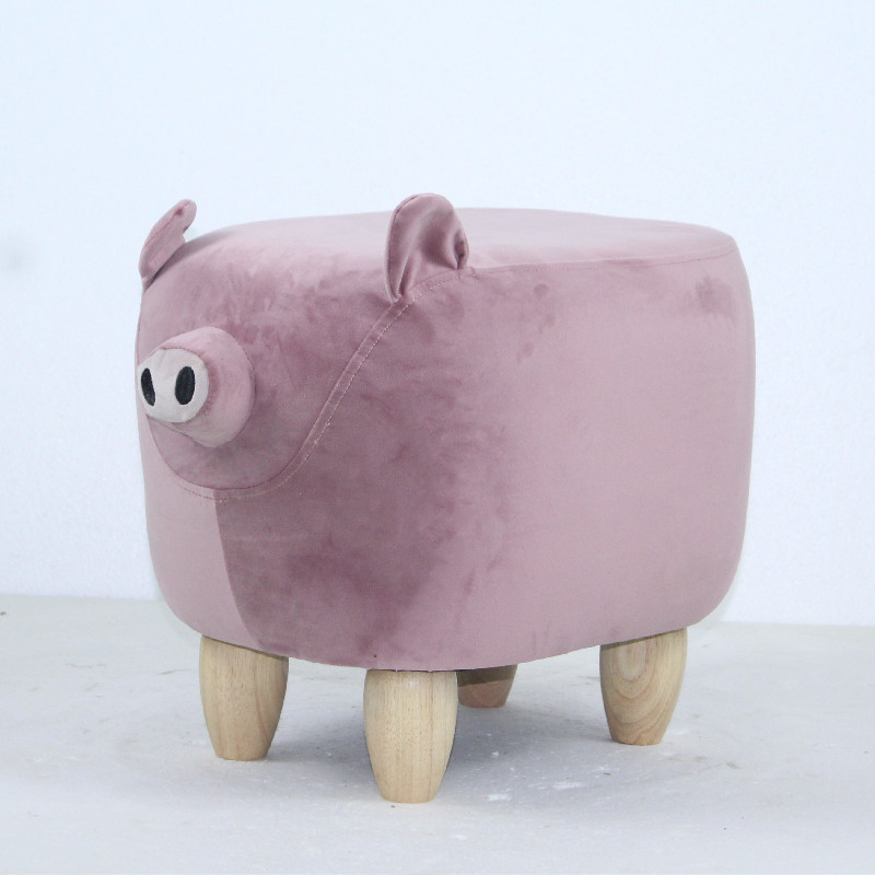 Lovely Piggy Shaped Cat Cave Home Furniture Pet Stool Home Decor