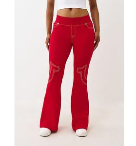 Pantalones de Mujer 2025, Nuevos, Elegantes, de Tela de Doble Cara, Estilo Vintage, Cintura Alta Elástica, Ajustados, Transpirables - Product Image 1