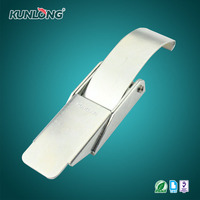Loquet à tirer robuste série SK3-025, gauche/droite, en acier inoxydable chromé brillant pour armoire électrique et machine-outil