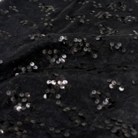 Tissu en nylon ripstop léger tendance 2025, polyester, broderie à paillettes