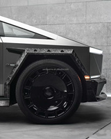 Nuevo Kit de Carrocería de Fibra de Carbono MSY de Alta Calidad para Tesla MODEL S Hatchback, Parachoques Delantero, Difusor, Alerón, Capó, Guardabarros Anchos
