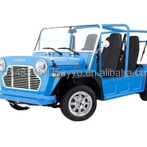 Rojo clásico <span class=keywords><strong>mini</strong></span> Moke coche 4 asientos eléctrico buggy Jeep para la venta - Product Image 6