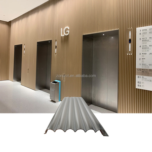 Revestimiento de Paredes Exteriores, Paneles Metálicos para Techos, <span class=keywords><strong>Fachada</strong></span> de Edificios, Láminas de Aleación de Aluminio, Panel Corrugado de Aluminio - Product Image 3