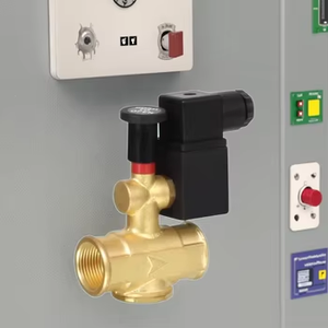 Válvula Solenoide de Seguridad para <span class=keywords><strong>Gas</strong></span> Yongchuang YCM51, Cierre de Emergencia, CA 220v con Interruptor Manual de Anulación - Product Image 2