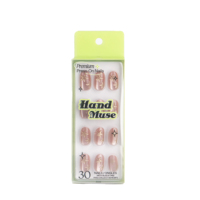 Faux ongles à presser Hand Muse en acrylique avec motifs – Prêts à poser