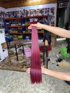 ผมเวียดนามแท้ 100% คุณภาพสูง เกรด Remy  เนื้อผมธรรมชาติ  ติดทนนาน สำหรับผู้ซื้อทั่วโลก - Product Image 6