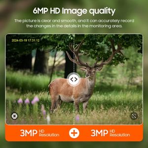Uoulyn Ubox 4G Sim Kartlı 6M 5W 12X Zoom Gece Görüşlü Dış Mekan Su Geçirmez Akçaağaç Yaprağı Güneş Enerjili Güvenlik PTZ CCTV Kamera Sistemi - Product Image 2