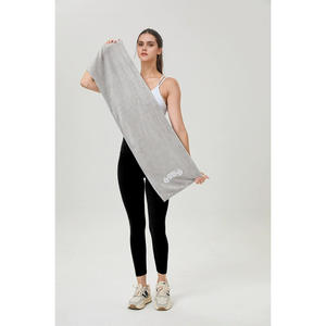 Serviette de sport personnalisée en coton 100% OEKO-TEX, logo personnalisé, serviettes de sport pour la salle de sport, 39*10 pouces, ODM/OEM, jacquard, séchage rapide - Product Image 6