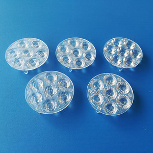 <span class=keywords><strong>95mm</strong></span> 12 en 1 de alta potencia Pmma óptico redondo 3535 Led lente Array Multi Led Chip lente para lámpara Par - Product Image 4