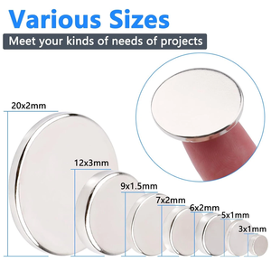 Imán de Tierras Raras Redondo N52 RoHS, Muestras Gratis, Super Fuerte, Permanente, 3mm 15mm 20mm 50mm Ndfeb para Soldadura y Corte - Product Image 2