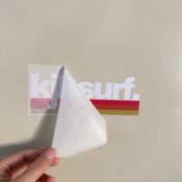 Autocollant de fenêtre de voiture en vinyle découpé sur mesure avec logo amovible pour usage extérieur, autocollants de voiture personnalisés