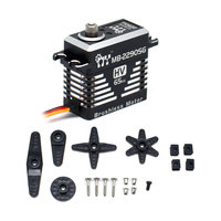 Servo Digital MY Servo MB-2290SG 65kg 8.4V de Alto Torque, Carcasa de Aleación de Aluminio, Sin Escobillas, Alta Velocidad, Resistente al Agua para Autos RC y Robots