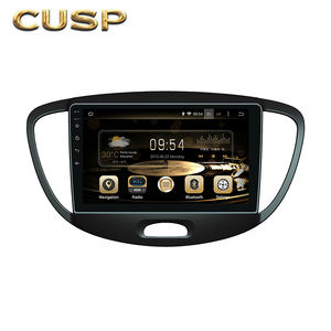 Autoradio Android 13 con Schermo Touch HD da 9 Pollici e CarPlay Wireless per Hyundai <span class=keywords><strong>I10</strong></span> 2007-2013, Lettore Stereo a Doppio Din - Product Image 1