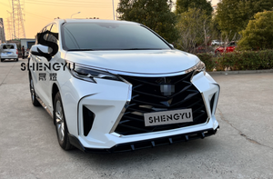 ชุดตัวถังรถยนต์สำหรับ <span class=keywords><strong>TOYOTA</strong></span> SIENNA 2021-2023ชุดแต่งแต่งรถสไตล์ฟ้าร้องพร้อมกระจังหน้ากันชนหลังทำจาก PP - Product Image 5