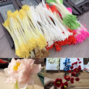 Núcleos de Flores de Fondant DIY, Estambres, Corazones, Plástico 3D, Palitos, Horquillas, Suministros Reutilizables para Decoración de Pasteles de Boda - Product Image 5