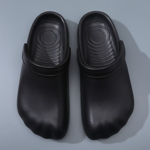 Men's <b>Clogs</b> Five Finger Cat Paw Closed Toe EVA Outsole Height Increasing 3cm Heel Summer Beach Wear - Product Image 4