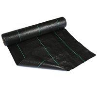 Toile de paillage moderne en PP, résistante à la corrosion, anti-mauvaises herbes, pour aménagement paysager, durabilité 10 ans, idéale pour les parcs