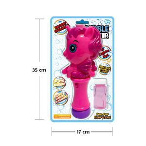 Baguettes à Bulles de Poisson de Dessin Animé avec Lumière, Mini Baguette à Bulles, Jouet Lumineux avec Solution à Bulles de 95ml - Product Image 4