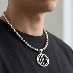 Collana Personalizzata in Acciaio Inossidabile con Logo e <span class=keywords><strong>Nome</strong></span> Inciso, Gioiello di Moda Durevole, Regalo per Uomini e Donne - Product Image 2