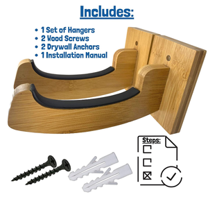 <span class=keywords><strong>2025</strong></span> Wall Mount wakeboard longboard móc áo chủ móc gỗ gỗ ván lướt sóng Snowboard Rack hiển thị - Product Image 3