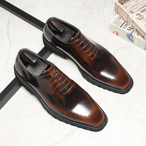 Zapatos Oxford de Alta Calidad Estilo Británico para Hombre, Forro de Cuero Genuino, Formales de Oficina, Negocios, Boda, Siempre a la Moda - Product Image 5