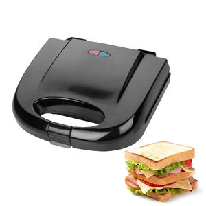 Piatti antiaderenti Double Sided facile da pulire <span class=keywords><strong>tostapane</strong></span> per formaggio alla griglia perfetto manico Cool Touch Plastic Breaskfast Sandwich Maker - Product Image 1
