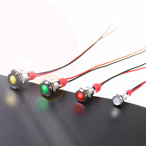 16Mm 19Mm 22Mm Đường Kính Màu Đỏ Màu Xanh Lá Cây 12V 24V Thiết Bị Bảng Điều Chỉnh <span class=keywords><strong>LED</strong></span> Chỉ Số Ánh Sáng 220V Kim Loại Chỉ Số Ánh Sáng - Product Image 5