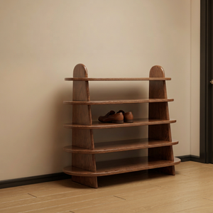 Zapatero Moderno de Madera con 5 Estantes, Mueble de Almacenamiento Independiente para Entrada, Diseño Minimalista para el Hogar - Product Image 1