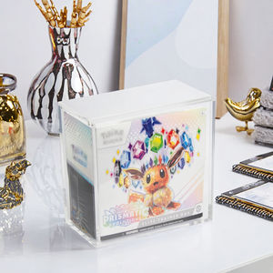 Boîte de présentation en acrylique pour cartes <span class=keywords><strong>Pokémon</strong></span> TCG, collection Ultra Premium, booster box, acrylique ETB - Product Image 4