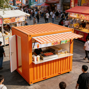 LDYZ Unité de logement modulaire préfabriquée pliable <span class=keywords><strong>en</strong></span> acier à construction rapide pour restaurant extérieur - Product Image 2