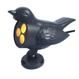 Gazebo Tile Flood Lights Décoration Matsu Temple Hibou Motif Lumière Imperméable Arc Ondulé Paysage Lampes - Product Image 4