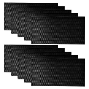 10 cái nghề nuôi ong Hive sâu khung với nhựa tấm nền tảng màu đen, langstroth Bee khung Kit - Product Image 5