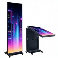 Écran d'affichage LED haute luminosité P1.25 P1.87 P1.5 P2.5 avec contrôle WiFi USB 640*1920mm pour exposition, événement, affichage mobile LED