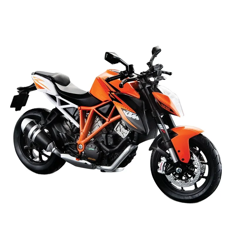 Maisto KTM 1290Super Duke R 1:12,โมเดลมอเตอร์ไซค์อัลลอยด์จำลองรถมอเตอร์ไซด์