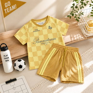 ชุดเสื้อเจอร์ซีย์ Strive Pannateam ให้ประสิทธิภาพการระบายอากาศที่ดีและสวมใส่สบายสำหรับเด็กในระหว่างการฝึกซ้อมกีฬาและกิจกรรมกลางแจ้ง - Product Image 2