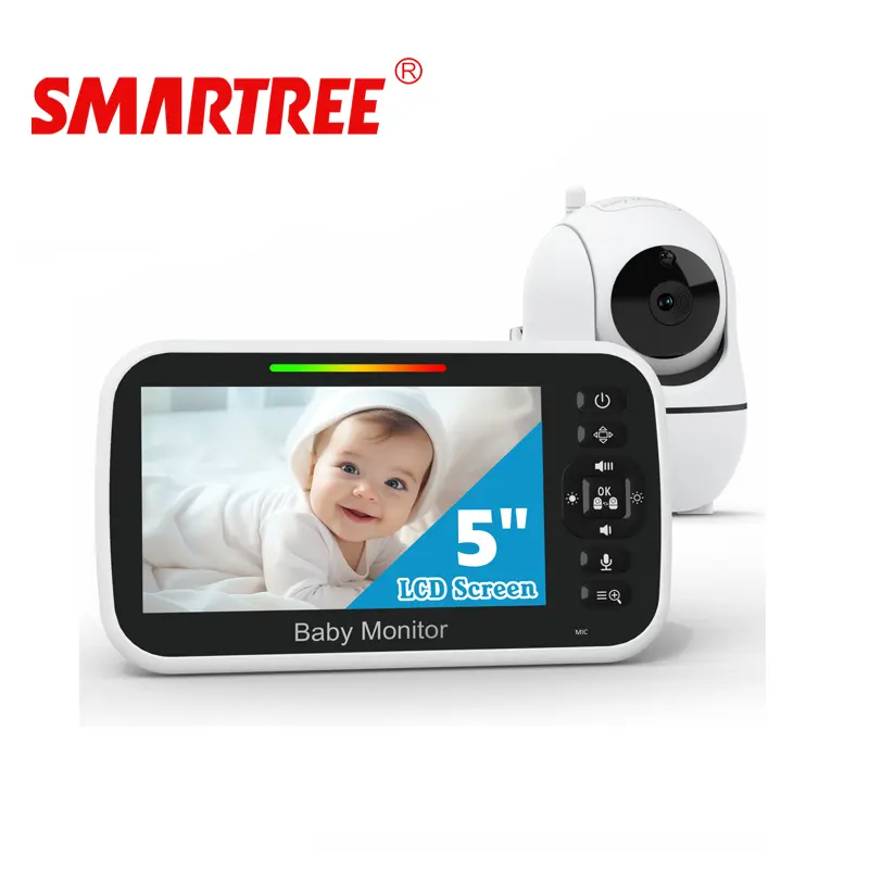 Monitor bayi smartree kualitas baik murah terlaris HD 5 inci dengan harga pabrik