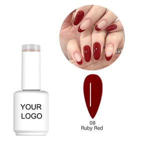 Logotipo personalizado de fábrica Esmalte de uñas vegano Gel Uv Colores personalizados Oem Gel Modelones Esmalte de uñas - Product Image 2