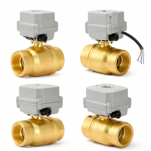 วาล์วบอลทองเหลืองแบบมอเตอร์ C-Way DN50 (2") พร้อมตัวกระตุ้นแบบ NPT ปิดตามปกติ ควบคุมการไหลของน้ำ 2 พอร์ต OEM - Product Image 5
