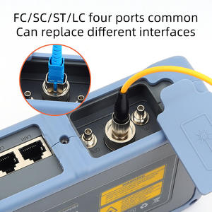 Reflectómetro de fibra óptica 12 en 1, pantalla táctil VFL OLS RJ45 OPM, probador de Cable Ethernet, mapa de eventos - Product Image 3