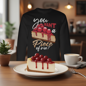 Camiseta de manga larga You Want A Piece Of Me Cheesecake - Product Image 3