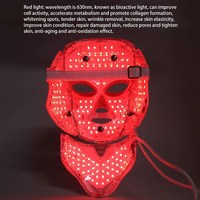 Máquina de Belleza para Uso Doméstico, Tratamiento para el Acné, Antiarrugas, Rejuvenecimiento de la Piel, Mascarilla Facial para el Cuidado de la Belleza