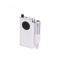 Machine à ongles électrique sans fil professionnelle, puissante, portable, rechargeable, 40000 tr/min, appareil de manucure