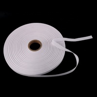 Rouleaux de ruban en coton blanc pour chapeaux, ceinture de biais personnalisée, 100% mètres, vente en gros, usine, livraison gratuite