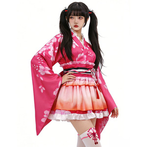 Kimono japonais pour tous les membres de l'<span class=keywords><strong>Anime</strong></span> Love Live Summer Festival Yukata Awakening Maki Hanon Eri Pure Land Otaku Dance - Product Image 3