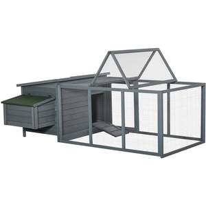 Customizable High Quality Fir Wood Chicken Coop Houses Chicken Pens And Coops Large