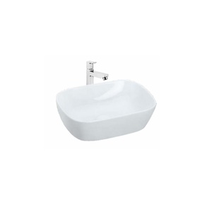 Lavabo de Cerámica de Alta Calidad Soon, Modelo Mini Toro, 355x255x120mm, 9L, Moderno, de Travertino, para Instalar en la Encimera de la Cocina - Product Image 1