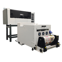 I1600 Impresora DTF de 2 cabezales de alta velocidad Digital fácil de usar 30cm A3 PET película tela camiseta automática A1 impresión XP600 para Flex