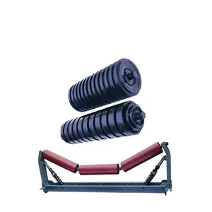 CEMA tedarikçisi özelleştirilmiş avara varil rulo çelik <span class=keywords><strong>Spiral</strong></span> rulo ağır konveyör rulo - Product Image 3