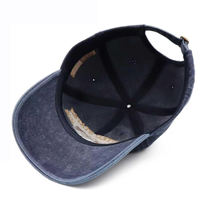 Fabriqué au Vietnam, casquette de baseball en tissu personnalisable avec logo brodé, casquette de cowboy vintage, casquette de camionneur unisexe - Product Image 4