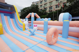 Lilytoys <span class=keywords><strong>Inflatable</strong></span> sân chơi cho trẻ em <span class=keywords><strong>Inflatable</strong></span> công viên sân chơi <span class=keywords><strong>Inflatable</strong></span> vui vẻ thành phố với nhảy Bouncer và trượt - Product Image 5